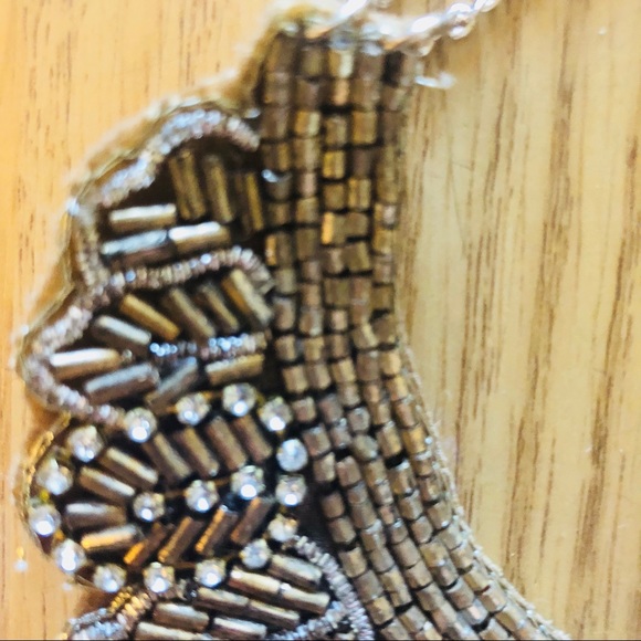 Art Deco Style beaded necklace - Picture 4 of 6